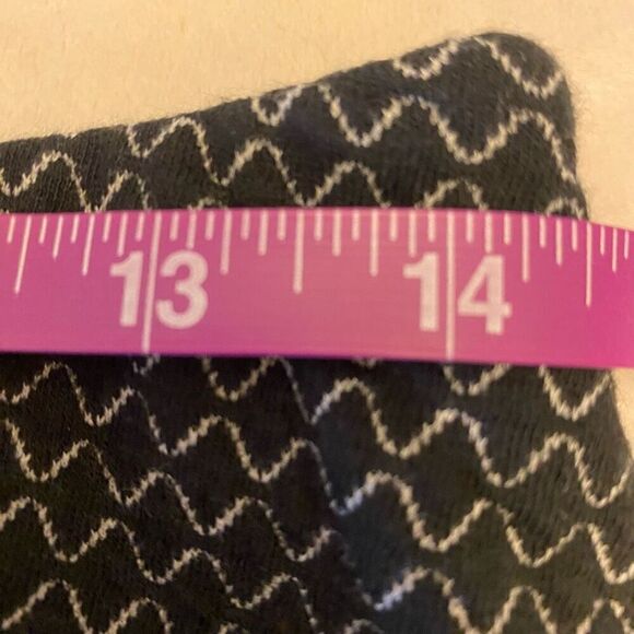 Ann Taylor Loft Diamond Pull On Black Skirt Size Small - Picture 10 of 12